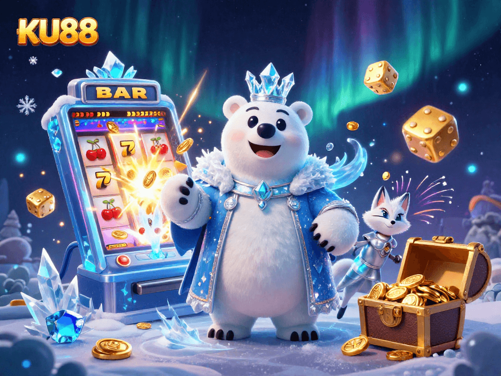 Experience epic wins at KU88 with a dazzling 3D prize party explosion of slot games and aurora magic.