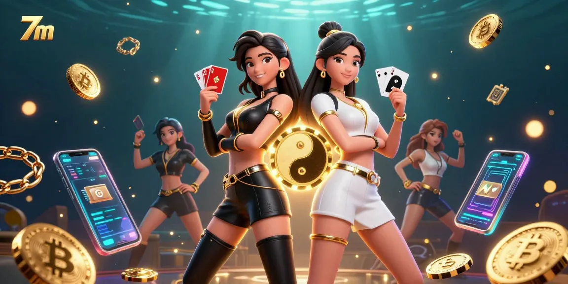 Play winning hands at 7m casino with stunning duo and dynamic gaming elements.