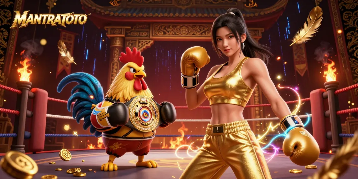 Engage in dynamic gameplay at MANTRATOTO with vibrant casino characters amid a rich gambling scene.