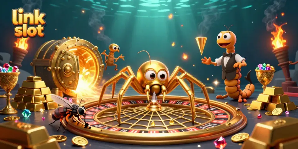 Menangkan strategi judi dengan link slot di ilustrasi kasino fantastis ini.
