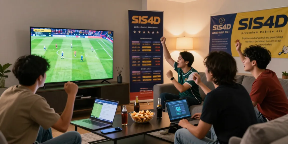 Pengalaman taruhan olahraga di SIS4D dengan teman-teman menyaksikan pertandingan sepak bola.