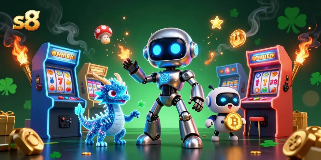 Engage with thrilling s8 casino adventures featuring dynamic 3D characters and vibrant gaming elements.