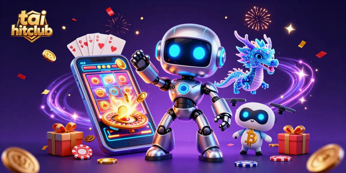 Engage in thrilling gameplay at tai hitclub with vibrant slot reels and exciting gaming elements.