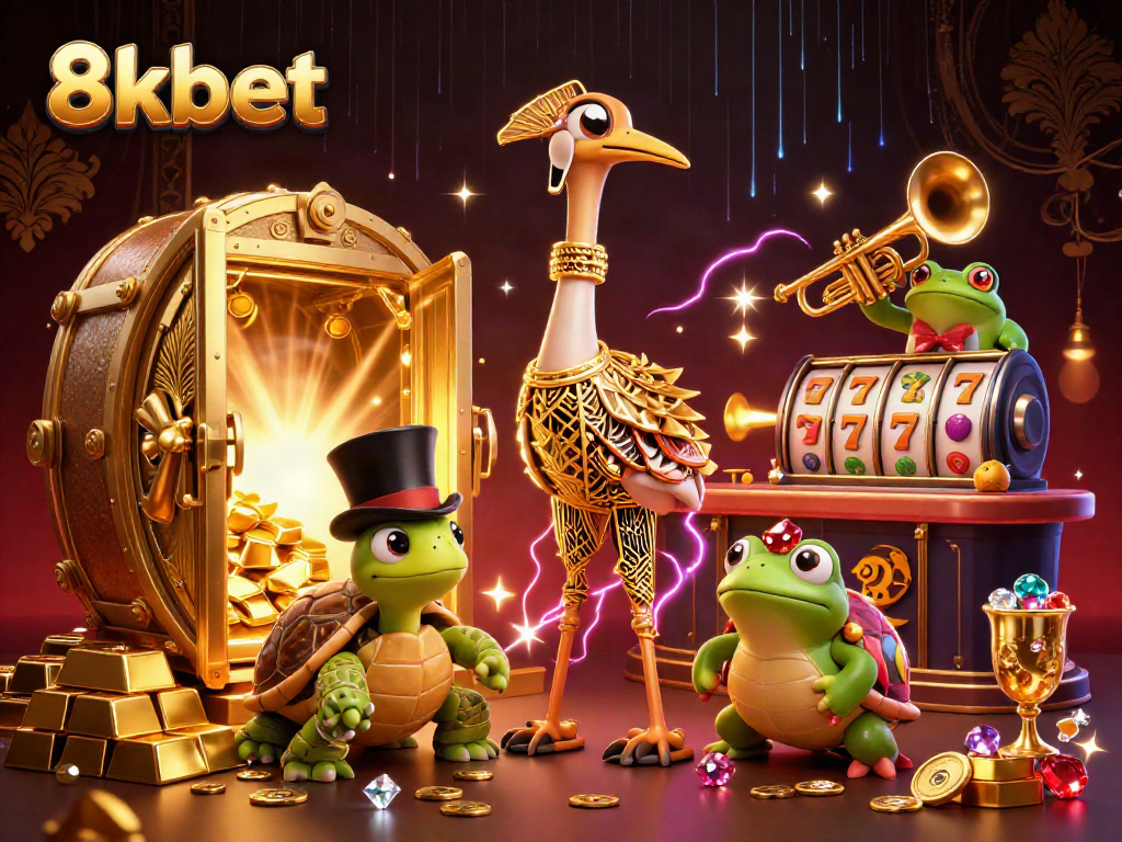 Experience thrilling slots and jackpot wins with 8xbet in a vibrant casino scene.