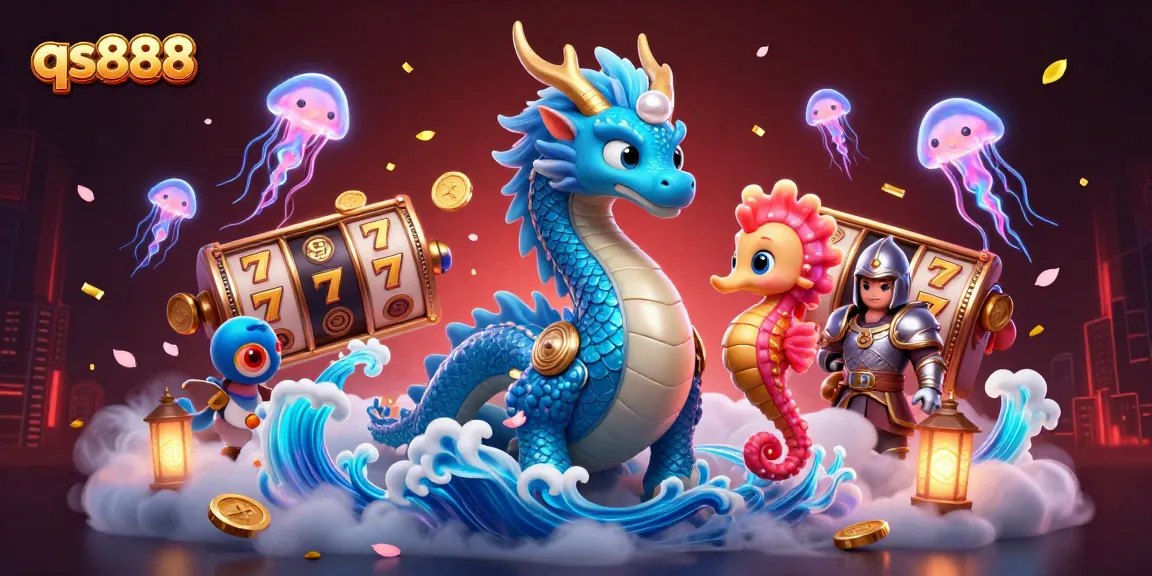 Spin the reels at qs888, where glowing jellyfish and a water dragon elevate the casino experience.