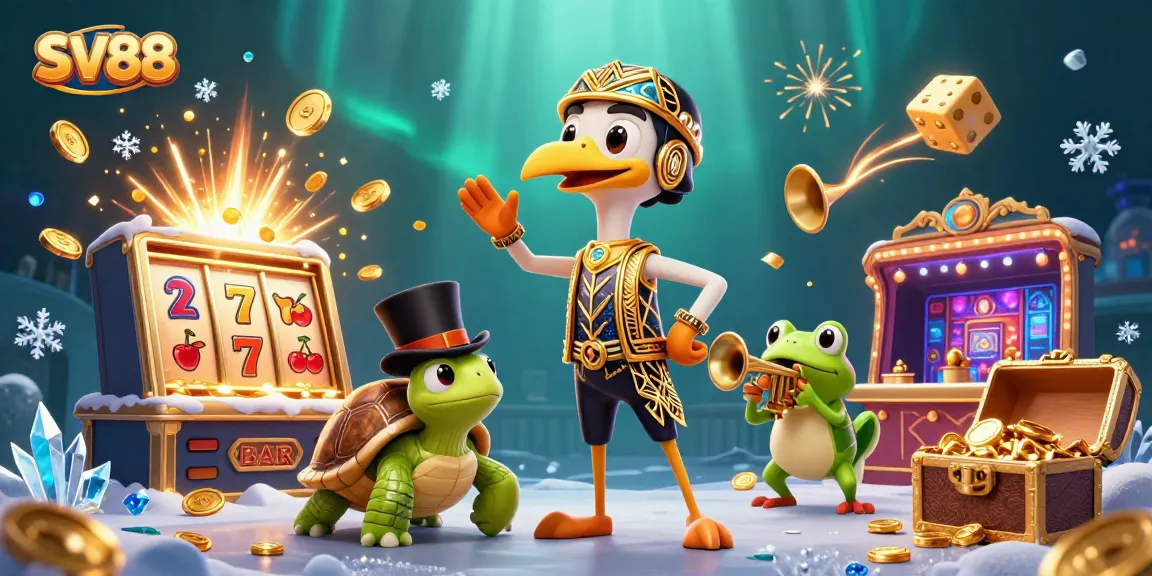 Experience thrilling gameplay with SV88's vibrant casino atmosphere and dynamic jackpot excitement.