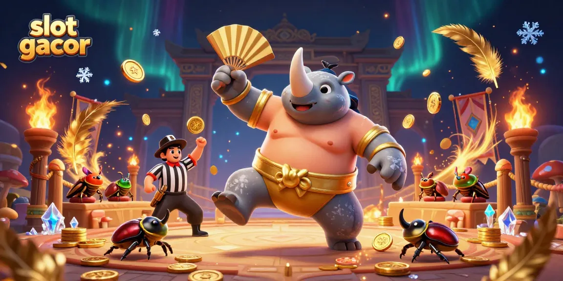 Experience thrilling wins with slot gacor in a vibrant 3D casino showdown.
