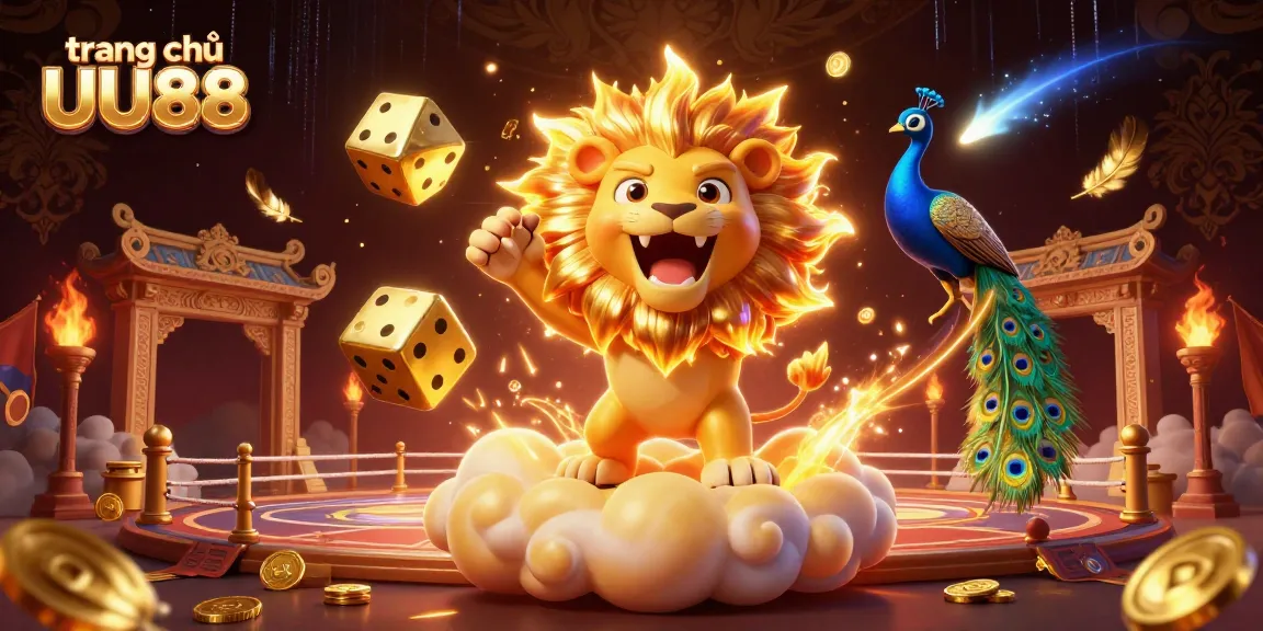 Engage with the vibrant world of trang chủ UU88 as golden dice tumble amid a thrilling casino environment.
