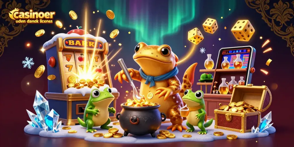 Engage with casinoer uden dansk licens featuring alchemy and vibrant gaming elements.