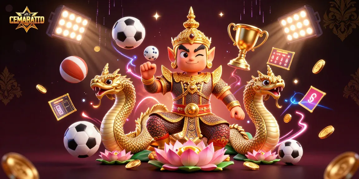 CEMARATOTO offers thrilling gaming experiences with captivating characters and dynamic sports elements.