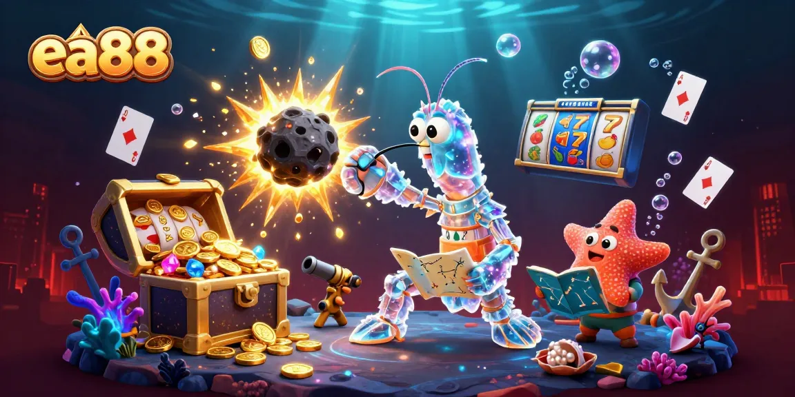 Watch the galactic samurai mantis shrimp in action at ea88, where slot reels burst with gems!