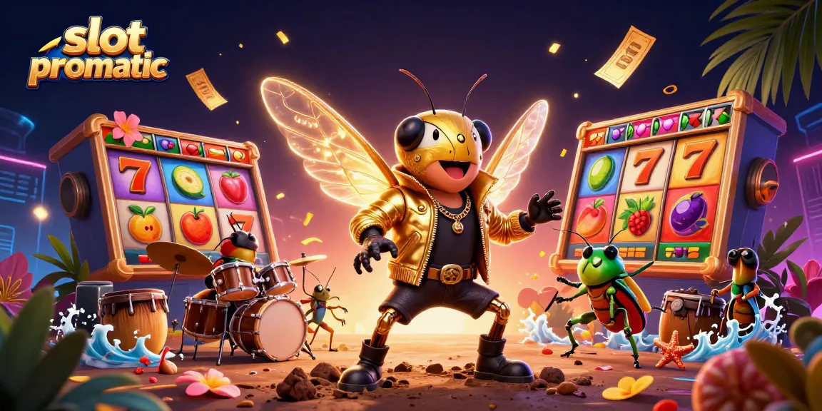 Menangkan jackpot di slot pragmatic dengan cicada rock star dan musik ceria yang menarik!