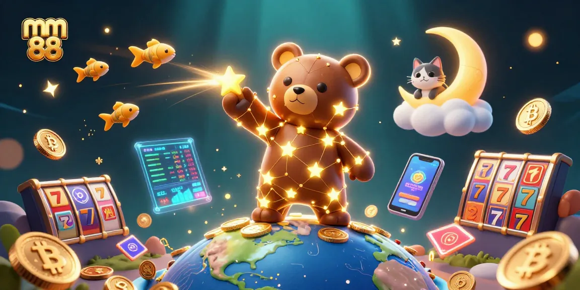 Experience winning thrills at mm 88 with rich slot reels and vibrant cosmic elements.