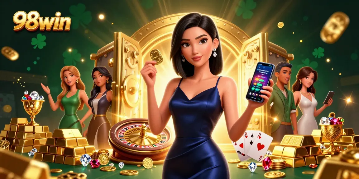 Play thrilling jackpot games and spin the reels at 98win for unmatched excitement and winning chances