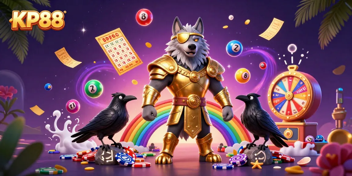 Engage in thrilling games at KP88, where vibrant lottery elements and dynamic casino scenes come to life.