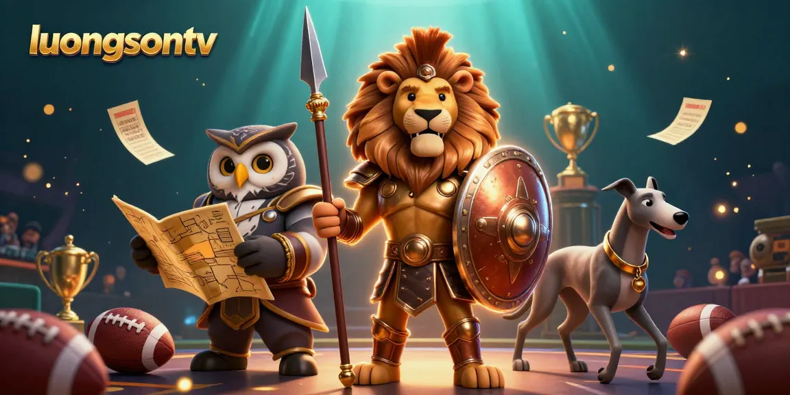 Experience thrilling moments with luongsontv sports betting featuring dynamic characters and elements.