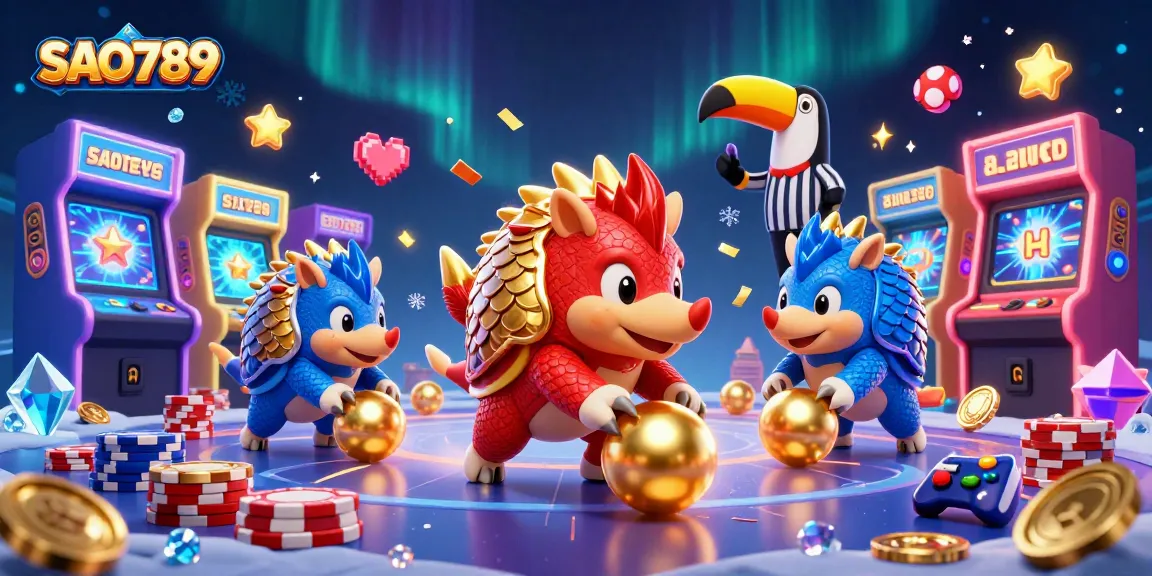 Shooting colorful jackpots at SAO789 while rivals clash in casino games filled with excitement.