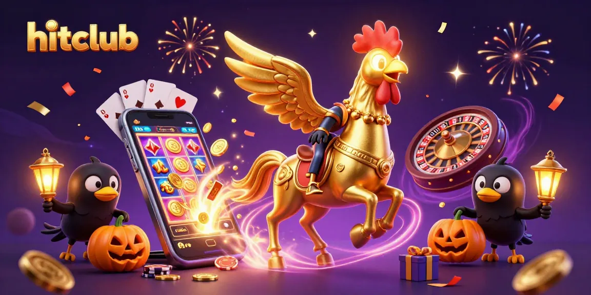 Experience thrilling slots and games at hitclub with vibrant elements and engaging characters.