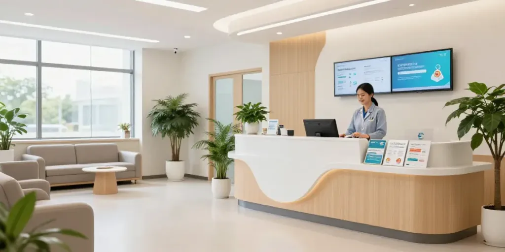 Professionele gezondheidszorgomgeving voor het kopen van Ozempic.