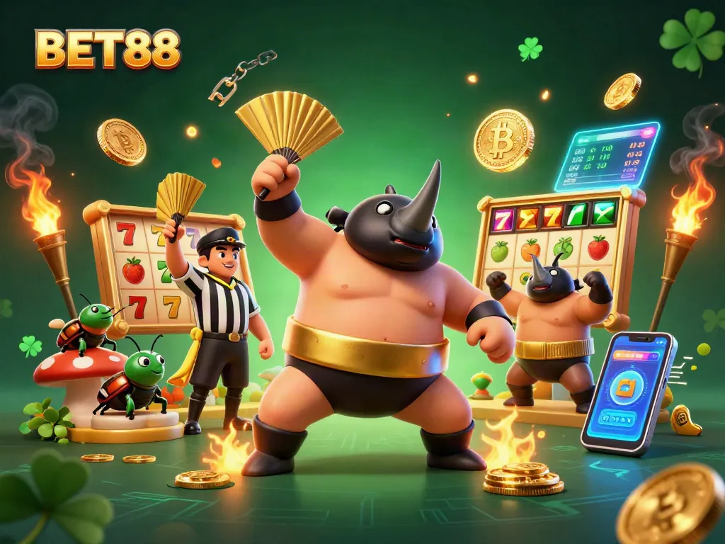 BET88 mang đến cạnh tranh cao trong trò chơi slots với rất nhiều biểu tượng hấp dẫn