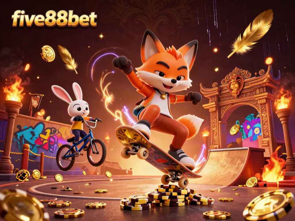 Experience exciting action with five88bet through colorful casino elements and dynamic characters.