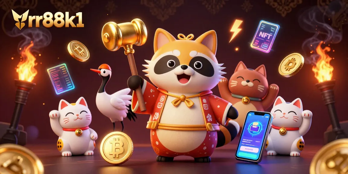 Experience thrilling gaming at rr88k1 with friendly tanuki and stunning crypto elements.