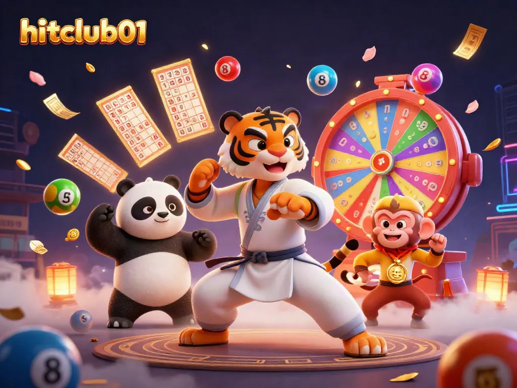 Experience the thrill at hitclub01 with vibrant games and dynamic characters in a lively casino atmosphere.