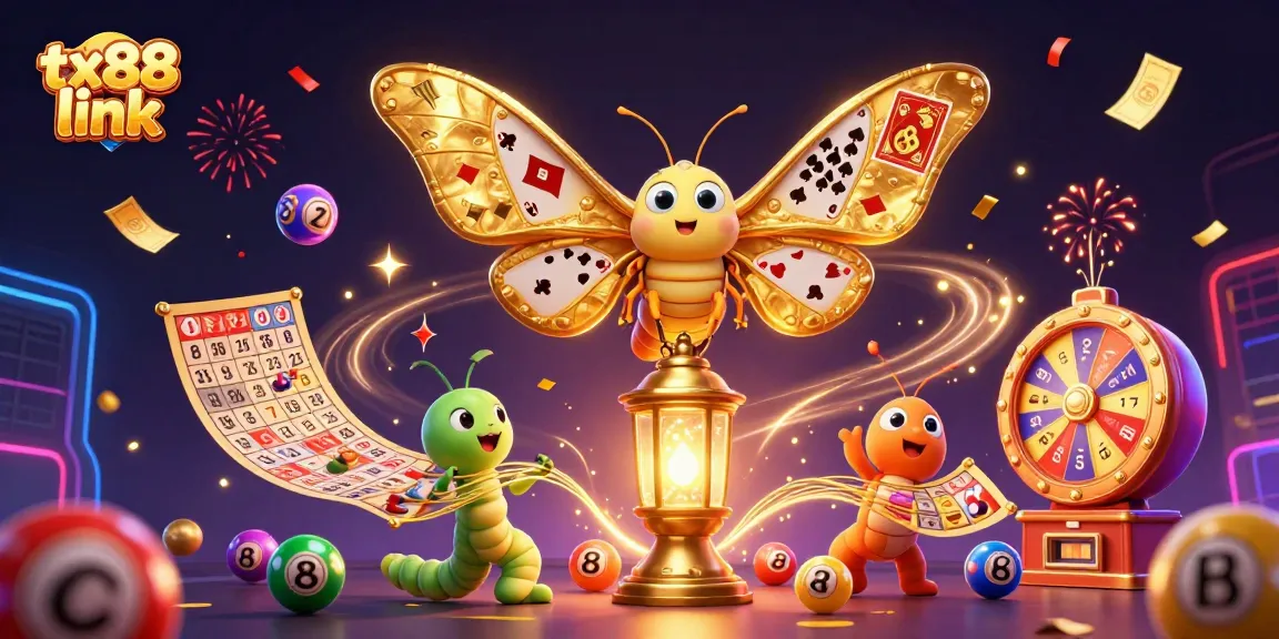 Win big with tx88 link as vibrant casino elements come to life in this dynamic illustration.