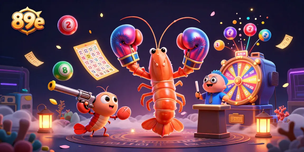 Join the excitement at 89e with vibrant gaming elements and action-packed characters in this lively casino scene.