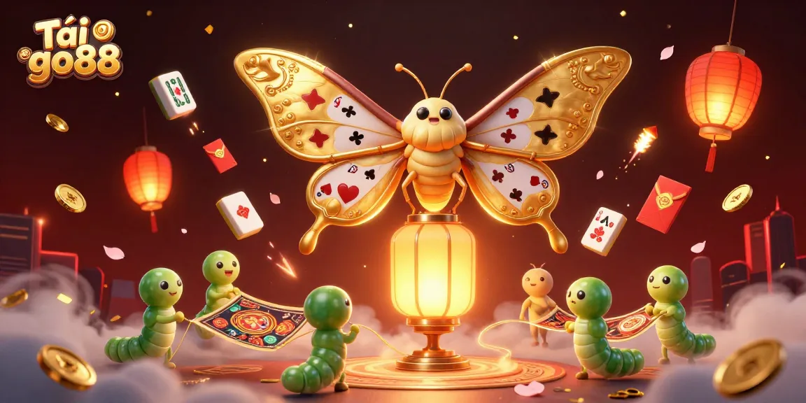 Experience the excitement of Tải go88 with a captivating casino-themed illustration featuring vibrant characters and dynamic visuals.