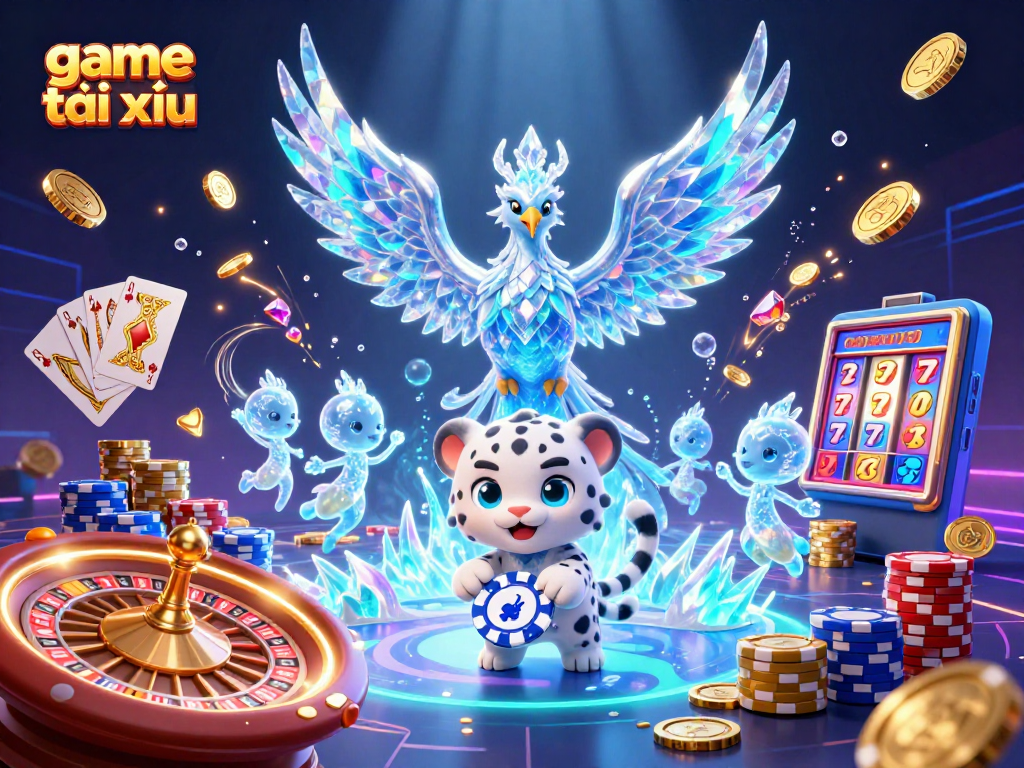 Engage in game tài xỉu with vibrant action, showcasing the thrilling world of online gambling.