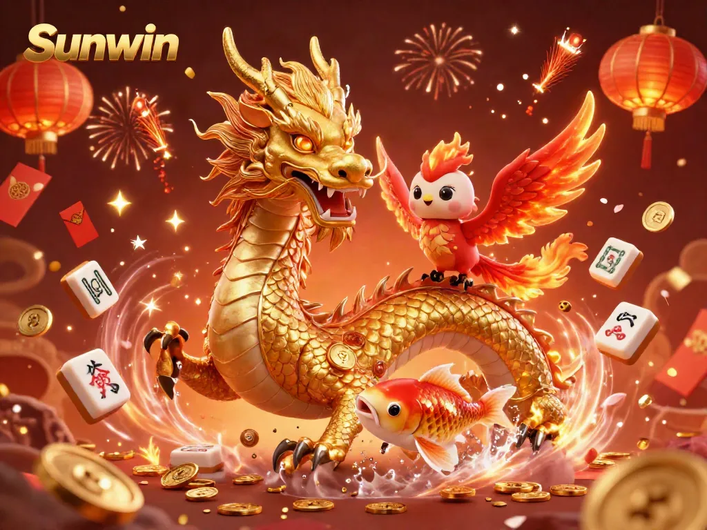 Engage with Sunwin's vibrant game universe featuring stunning characters and casino elements.