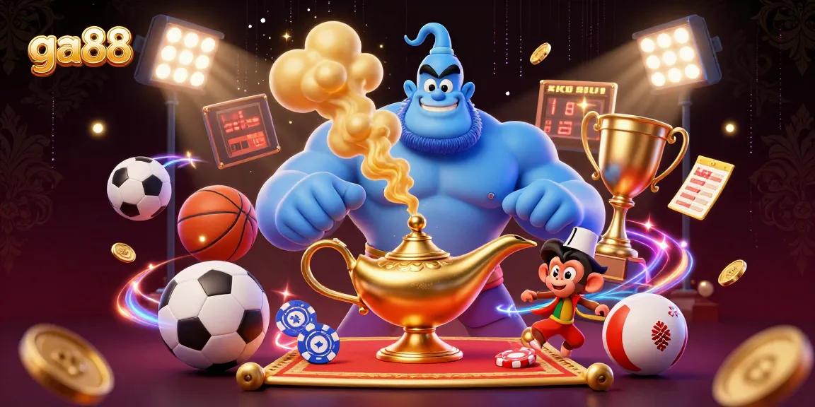 Experience the excitement of ga88 as the genie unleashes thrilling sports action!