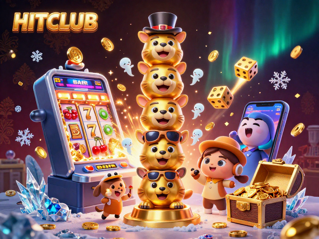 Capture big wins at HITCLUB with vibrant 3D casino exhilaration and thrilling game elements.