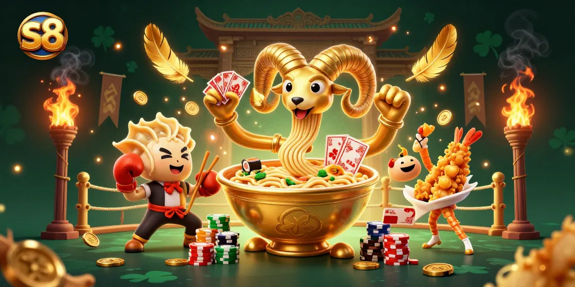 Engage in thrilling games at s8 casino featuring unique characters and casino elements.