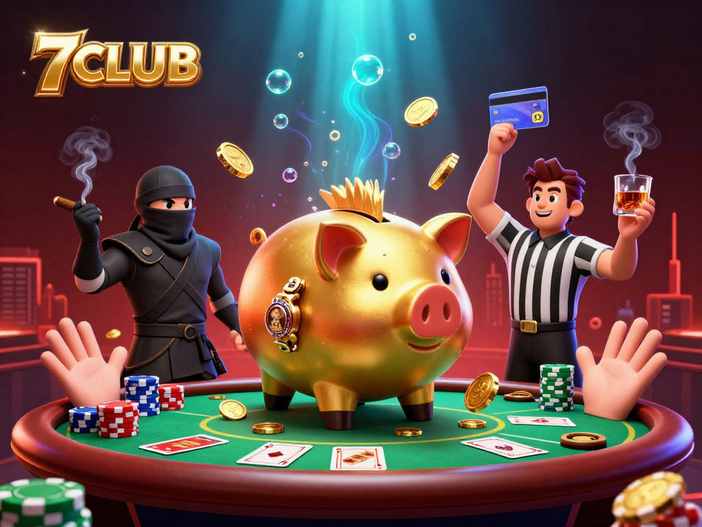 Experience the thrilling 7CLUB gaming world featuring iconic characters and dynamic action.